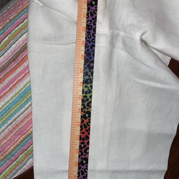 I.N.C sz 10 white linen pants - Picture 10 of 10